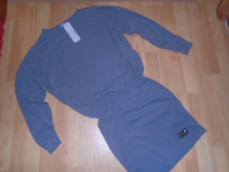 Šaty hebké vel l s upnutou sukní tunika, l