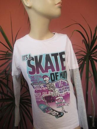 Tričko s dlouhým rukávem, 140