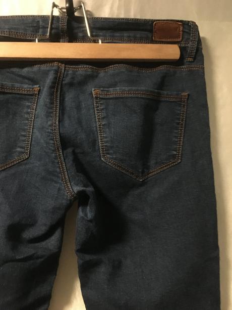 Vel. 34 modré elastické skinny, 34