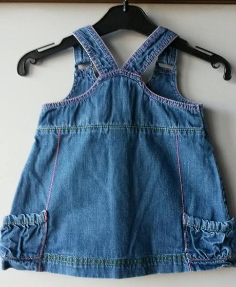 Džínové šatičky next vel. 3-6 m, next,68