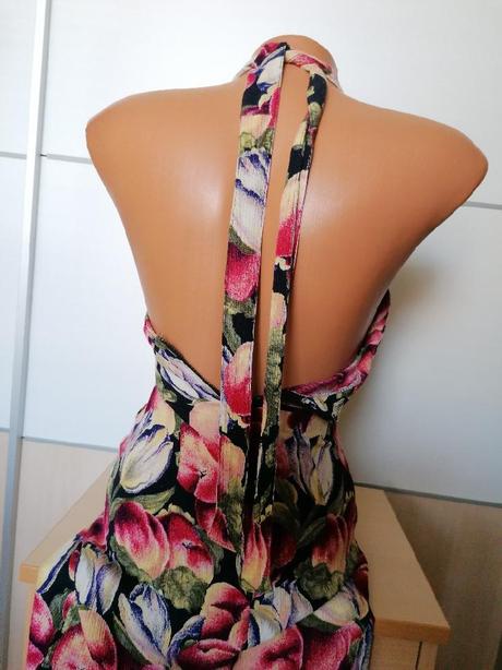 Letní šaty s ovocem, xs