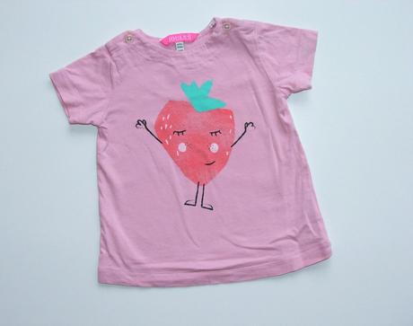 H785 růžové triko vel. 74, 74