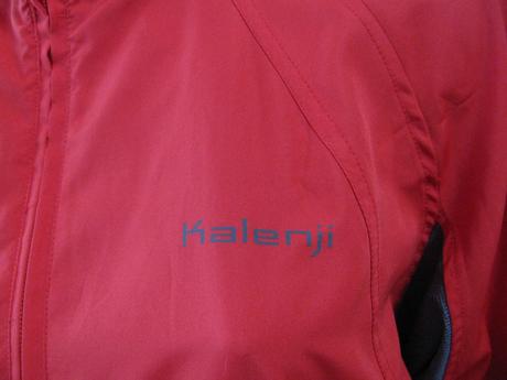 Přechodní červená bunda větrovka - kalenji, s