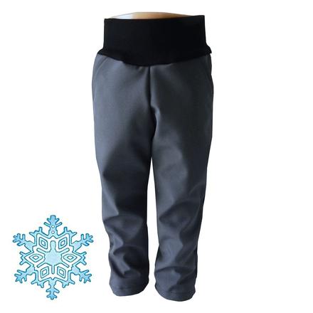 Zimní kalhoty s medvídkovou podšívkou, 80 - 152