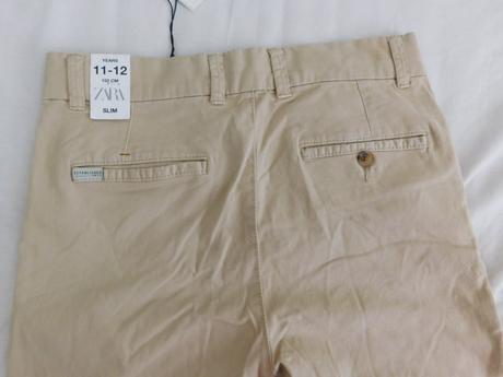 Chlapecké elastické slim kalhoty, zara,152