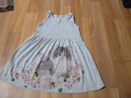 Šaty kočička vel. 6-8, h&m,128