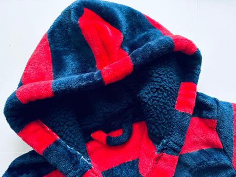 Ob/ župan coral flece - v.4/5 let, nutmeg,110