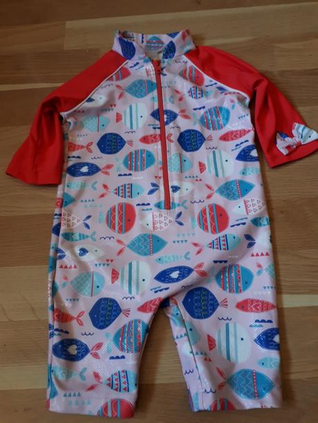 Plavkový overal s ryby vel. 80, tu,80