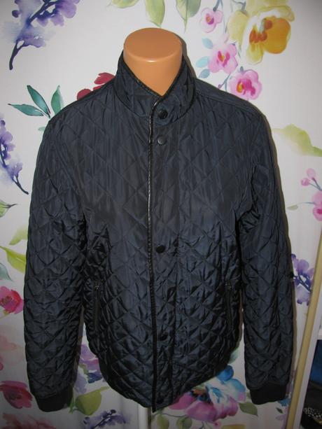 Dámská tmavě modrá přechodová bunda, s