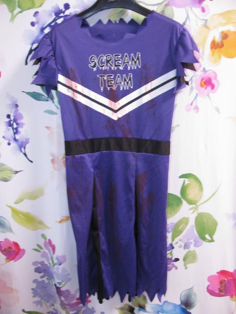 Karnevalový kostým zombie cheerleader, 