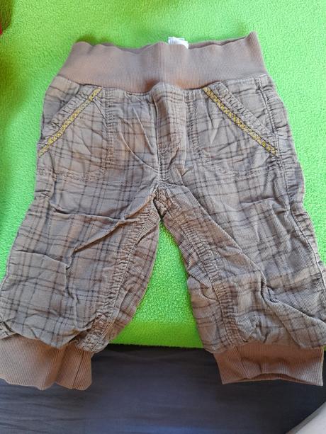 Kalhoty vel 68 dopodopo šedé na chlapečka, dopodopo,68
