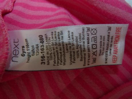 Next bavlněná tunika vel. 116, next,116
