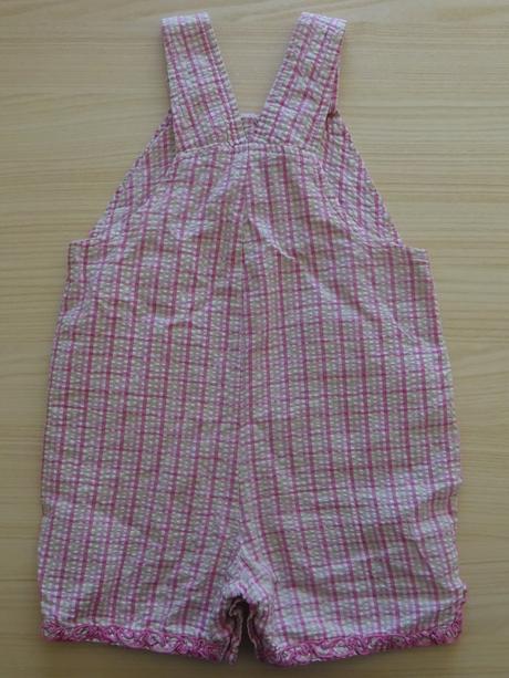 Kostkované kraťasy s laclem, vel. 86, baby,86