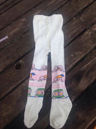 Dívčí punčocháče medvídci vel. 80 - 92, 80