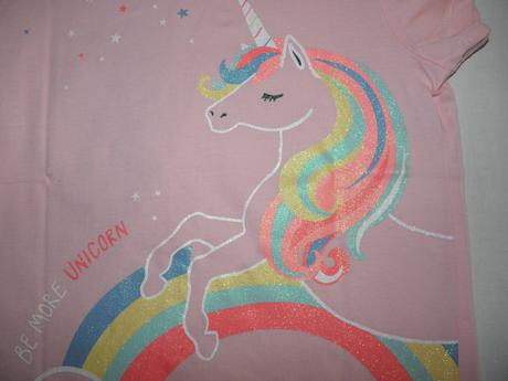 Tričko s jednorožcem zn. f&f vel.134, f&f,134