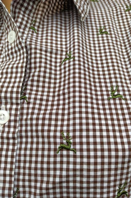 Myslivecká košile h.moser - vel.36, 36