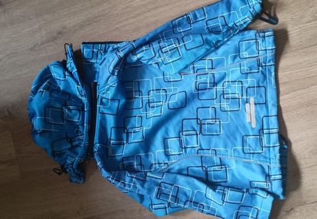 Zateplená softshel. bunda, 122