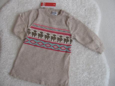 Dívčí úpletové šatičky - kanz, kanz,62