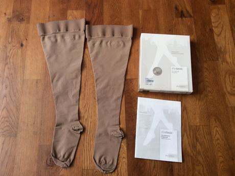 Zdravotní kompresivní punčochy - stehenní,