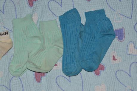 2x bavlněné ponožky, zdravotní, 86