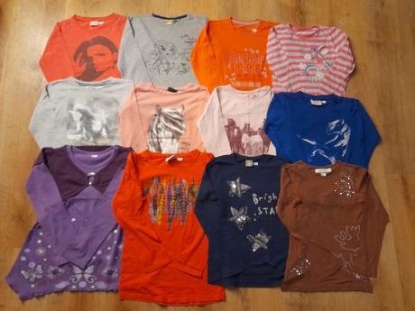 12xtricko, 134/140, yigaa,peppers,tchibo atd, tchibo,134