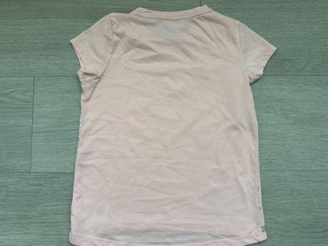 Dívčí tričko růžové s hvězdičkami, vel. 128, pepco,128