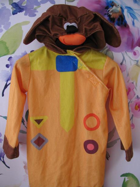 Karnevalový kostým-overal ahoj duggee,