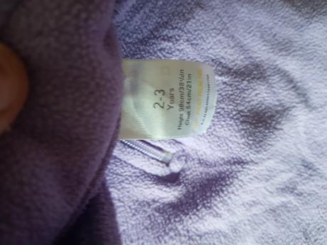 Fleesová mikina vel. 2-3 roky (98cm) značka neuve, 98