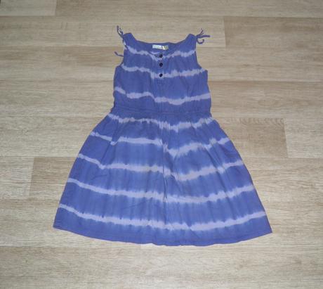 Dívčí bavlněné šaty - vel.128, m&co,128