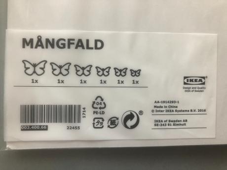 3d dekorace motýli pudrová růžová zlatá zeď strop, 