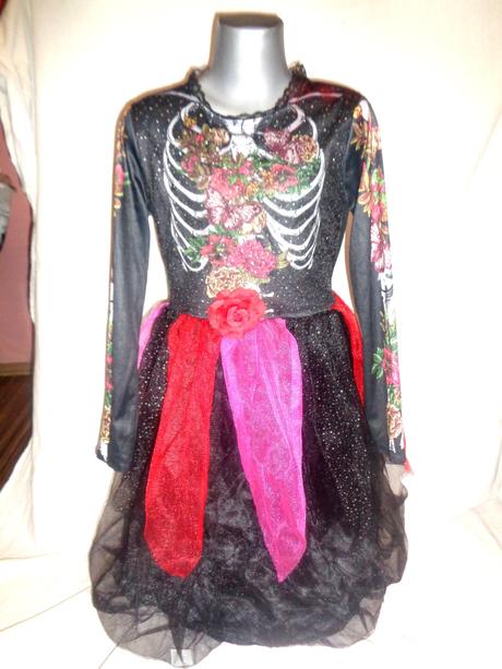 Karneval - královna halloween - 8-10 let,