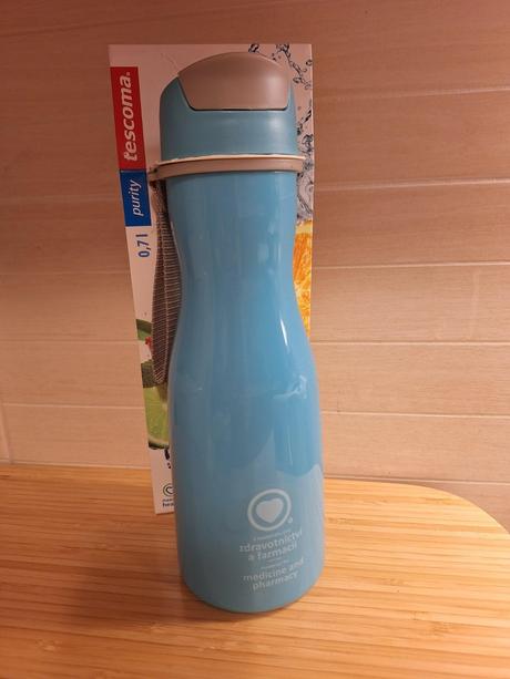 Láhev tescoma purity 0,7 l - modrá,