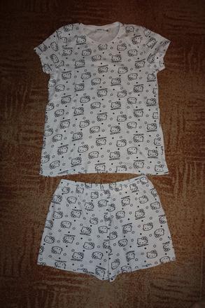 Letní pyžamo hello kitty vel. 146-152, sanrio,146