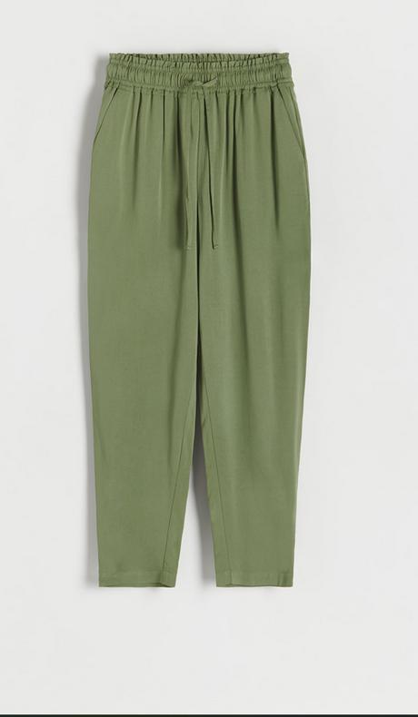 Viskozové kalhoty, reserved,xs