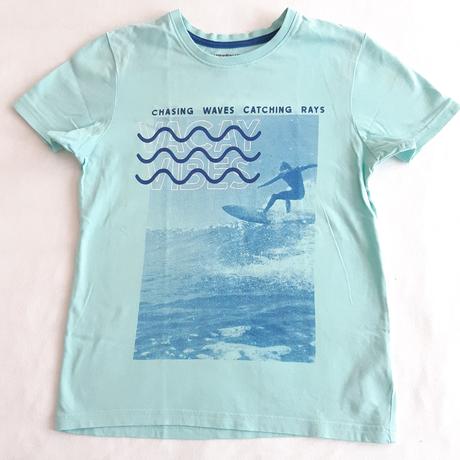 Světle tyrkysové tričko 134-140, 140