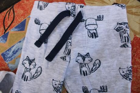 Dětská souprava - body a tepláčky zvířátka, f&f,56