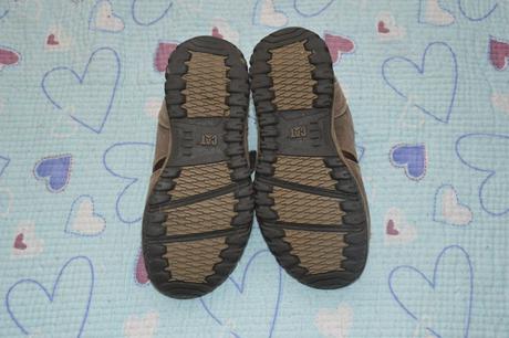 Hnědé semišové boty, přechodové, caterpillar, 32