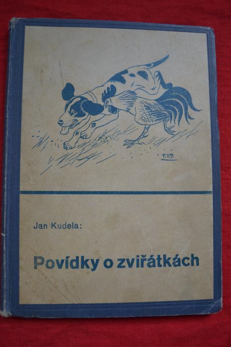 Retro kniha povídky o zvířátkách,