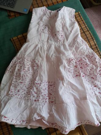 Překrásné letní šaty s motýlem na léto, 86