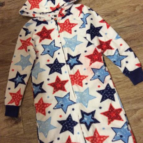 Fleece overal s hvězdičkami, 110