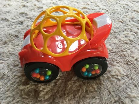 Dětské autíčko oball červené, 