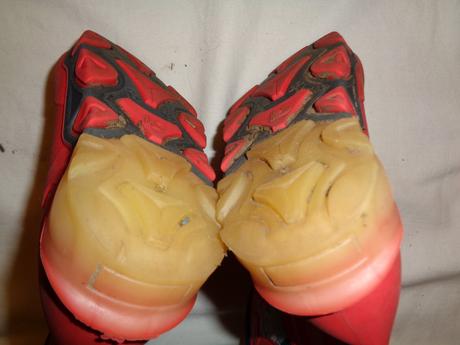 Červeno modré gumáky 26/27 - svítící, 26