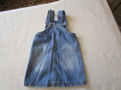 Velmi pěkné riflové šatečky, vel. 68, cena jen 39, 68