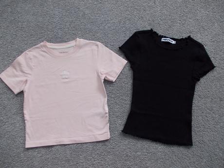 2x tričko s kr. rukávem guess, vel. 158 (xs), guess,158