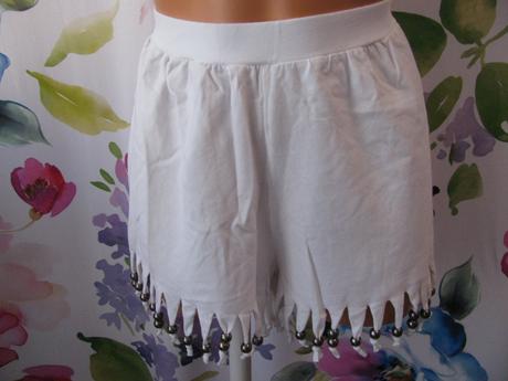 Bavlněné elastické šortky asos, 40