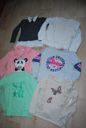 5x mikiny, svetry i jednotlivě, 134