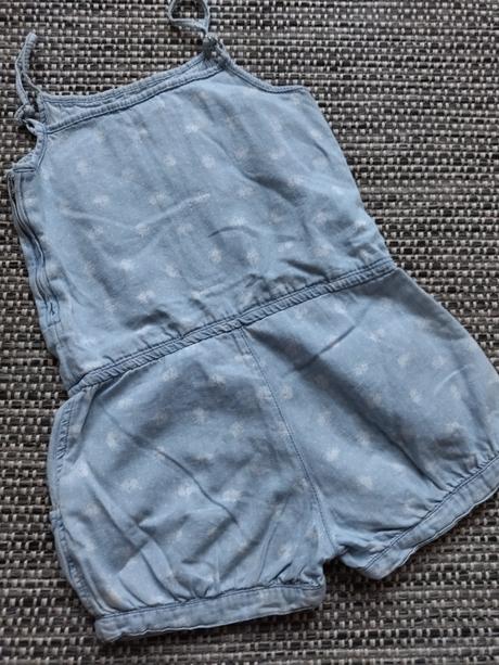 Světle modrý overal, zara,110