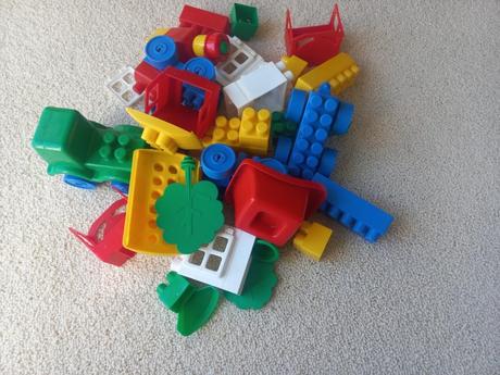 Dětská stavebnice vláčky hemar,