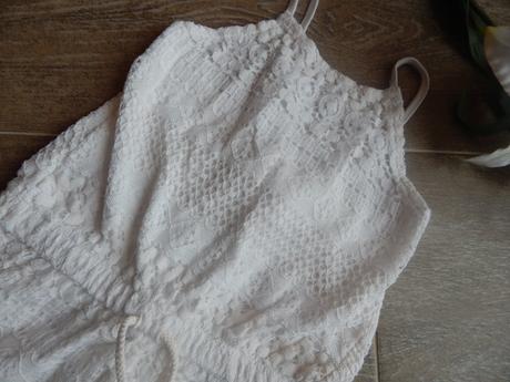 Bílí  overalek zn. zara, zara,104