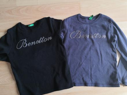 2 pack triček benetton vel. 110, benetton,110